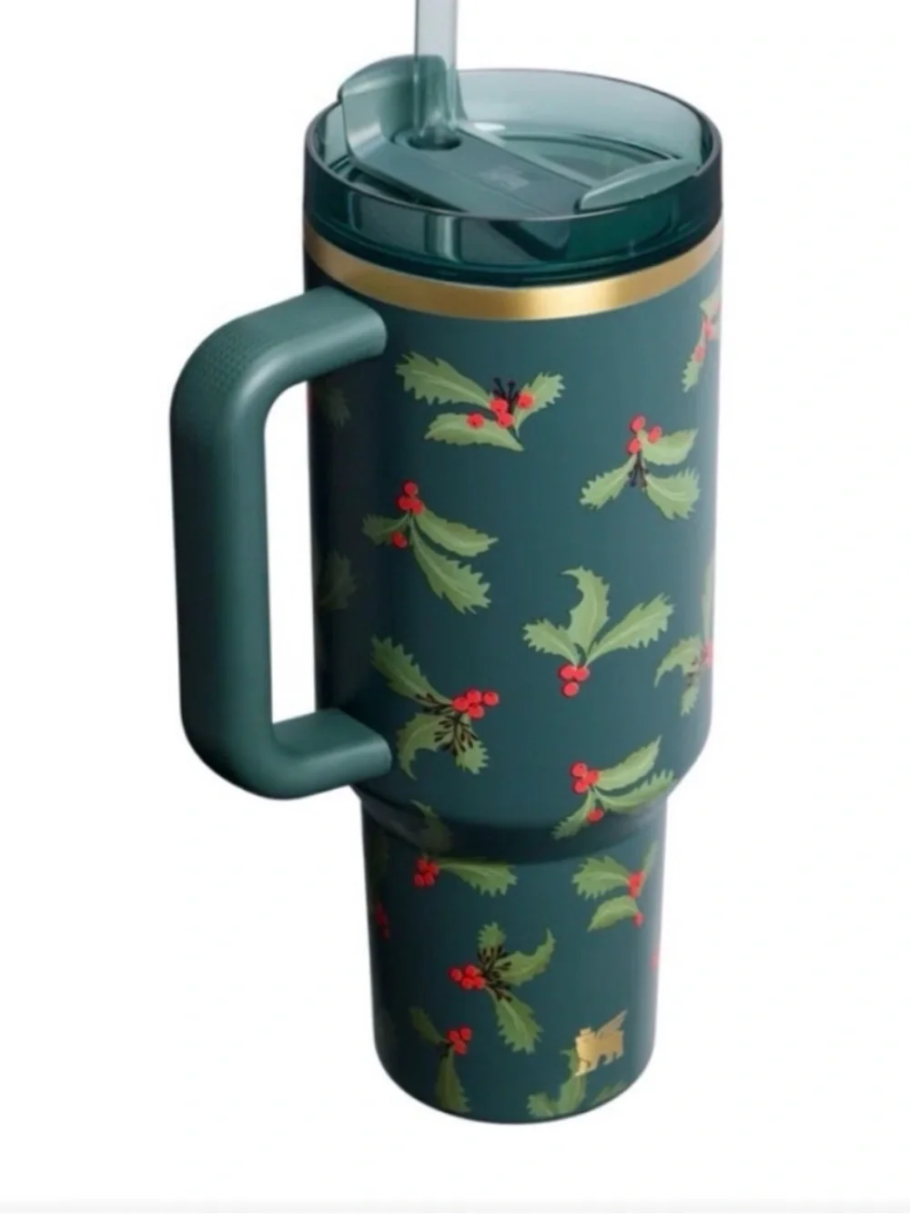 Stanley 40 oz. Quencher H2.0 FlowState Tumbler Limited Edition Holiday Botanical